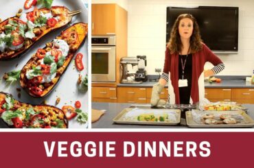 Vegetable Dinner Ideas! 5 Tasty, Healthy Dinner Recipes || Kale Yes (UIUC)