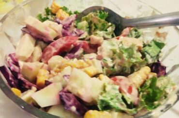 Healthy Salad l Fireless cooking #cooking #chef #health #salad #amazingkids #subscribe #creative