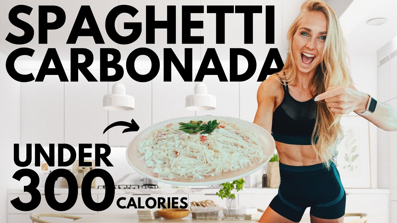 Healthy Low Calorie High Protein Spaghetti Carbonada in 5 minutes! Delicious & easy anabolic recipe Healthy Low Calorie High Protein Spaghetti Carbonada in 5 minutes! Delicious & easy anabolic recipe