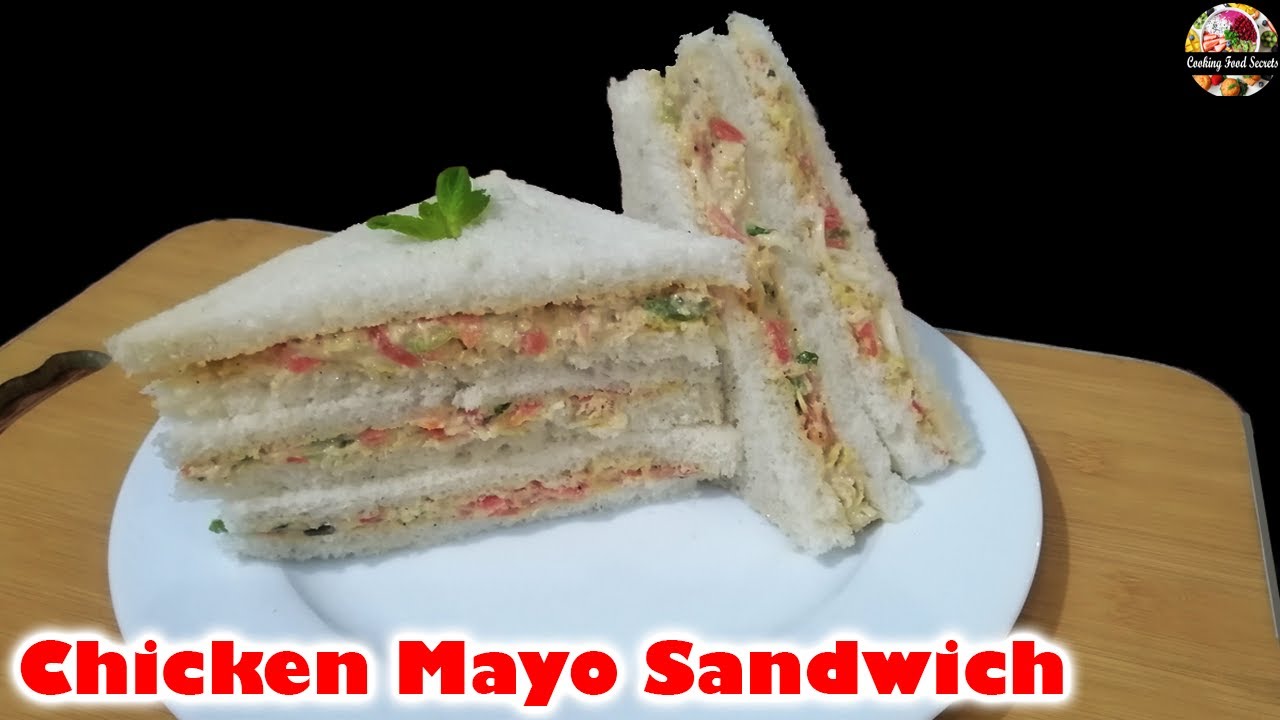 Chicken Mayo Sandwich | Chicken Cold Sandwich | Easy & quick chicken salad sandwich|Sandwich recipe Chicken Mayo Sandwich | Chicken Cold Sandwich | Easy & quick chicken salad sandwich|Sandwich recipe