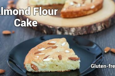 4 Ingredients Healthy Almond Flour Cake Recipe | Gluten Free Cake | Sponge Cake | Sowji's Kitchen