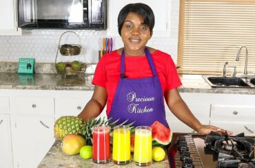 3 Healthy Juice Recipes - Precious Kitchen