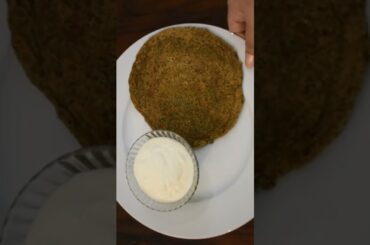 #shorts #youtubeshorts l Quick and Healthy breakfast recipes for Weightloss l Moong Dal Chilla Tanu