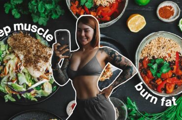 MEAL PREP - high protein meals for fat loss