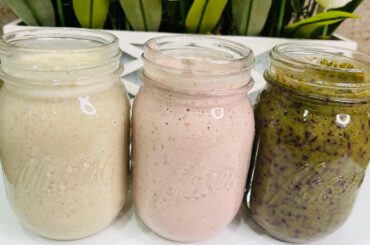 3 Healthy Lunch Smoothies | Meal Replacement | Quick Weight Loss