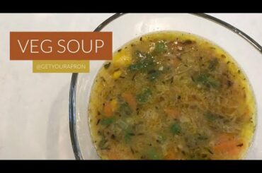 Vegetable Soup Recipe | Easy & Healthy