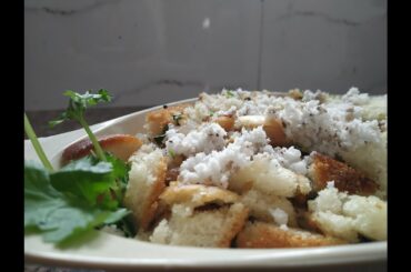 Bread Uppuma | Easy and Quick | Homemade | Simple & Healthy recipe