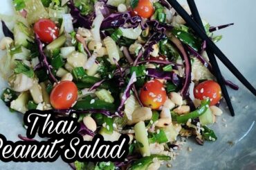 Thai Peanut Salad Recipe || Salad Recipes || Healthy Salad Recipe