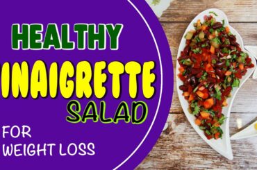 SALAD VINAIGRETTE | HOW TO MAKE HEALTHY SALAD VINAIGRETTE?