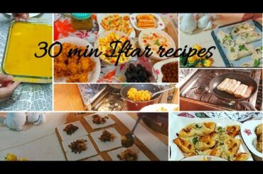 Iftari challenge in ramzan 30 min Iftar healthy recipes/quick Iftar routine in Saudi Arabia
