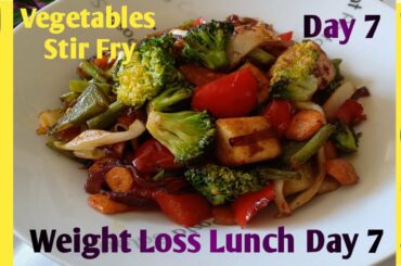 Weight Loss Lunch Recipe | Day 7 | Lunch For Weight Loss Day 7 | 7 Days Weight Loss Lunch Recipes