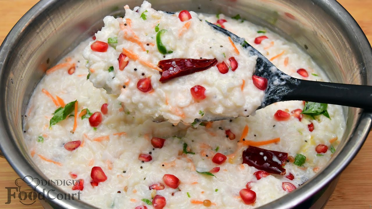 Curd Rice Recipe/ Creamy Curd Rice For Lunch/ Thayir Sadam Curd Rice Recipe/ Creamy Curd Rice For Lunch/ Thayir Sadam