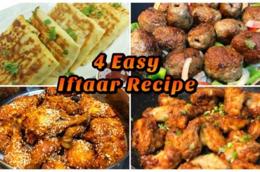 4 Easy Recipes For Iftaar - Ramzaan Special Recipes by Sariya