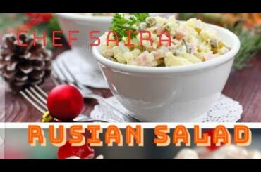 Russian Salad Recipe Healthy Salad Recipe Russian Salad by kitchn with saira