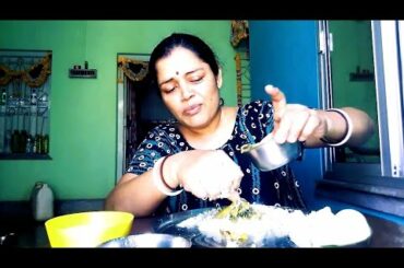 Today's my lunch time!! My healthy and tasty lunch!! Bengali lunch thali!! Enjoying my eating show!!