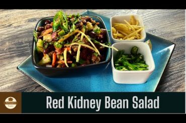 Red Kidney Bean Salad|Rajma Salad||Healthy Salad Recipe|Kidney Bean Chaat|Mexican Bean Salad Recipe
