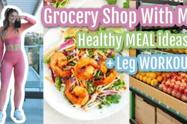 Grocery Shop With Me (healthy grocery haul and meal ideas)