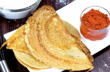 Instant and healthy Breakfast recipe especially in lockdown | Wheat flour dosa