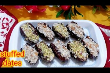 stuffed dates recipe |ramadan special|healthy iftar recipe|quick and easy healthy snack #shorts