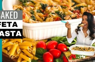 Baked Feta Pasta TIKTOK Healthy Recipe | Simple and Easy Ingredients
