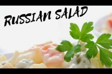 Russian Salad Recipe | Healthy and Tasty Salad Recipe | Best For All Parties | Mina ki duniya