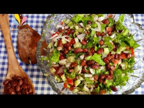 Bean Salad | Mediterranean Salad | Healthy and Nutritious Salad | Hira Feast #shorts Bean Salad | Mediterranean Salad | Healthy and Nutritious Salad | Hira Feast #shorts