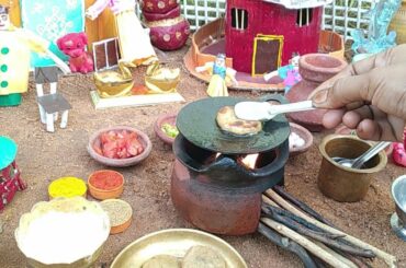 Miniature Wheat Flour Healthy Breakfast Recipe | Miniature Cooking | Minifood | Tinyfood