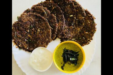 Ragi Rotti | Healthy Diabetic Friendly Ragi Rotti Recipe | Veg Healthy Breakfast Recipe