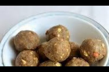 Sathu Maavu Laddu-Health Mix Ladoo Recipe-Healthy Snacks Ideas (Indian) in
