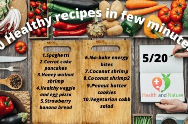 Healthy recipes Part 5, How to cook, Recipes for beginners, Quick, Easy and Tasty food