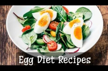 Healthy Meal Ideas for Weight Loss with Eggs l #WeightLossRecipes l#EggDietRecipe #HealthyDietRecipe