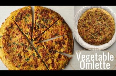 Healthy Vegetable Omlette | Kids Special Omlette Recipe || Diet Egg Recipe | Healthy Breakfast |