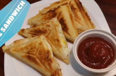 Egg sandwich/5 min egg sandwich/Healthy sandwich for kids