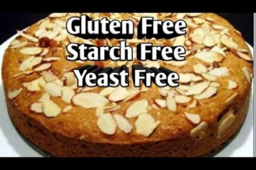 Healthy Cake Recipe l #GlutenFreeCakes #NoYeast #NoYeastCakes #NoStarchCake #HealthyCakeRecipes
