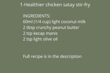 5 healthy recipes to help you lose weight