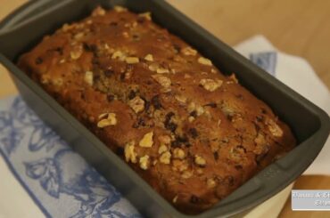 ENJOY BAKING HEALTHY Banana Nut Chocolate Chip Bread