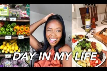 HOW I EAT + SHOP HEALTHY! Grocery Shopping Haul, Meal Planning, Recipes! Vlogmas Day 8 Tanicha Rose