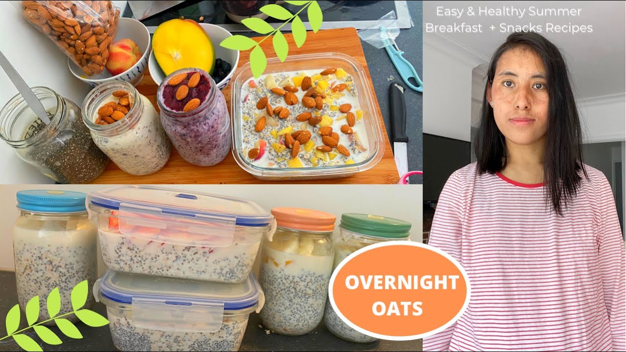Overnight oats | Easy, healthy breakfast & snacks Overnight oats | Easy, healthy breakfast & snacks