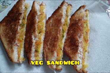 Veg Sandwich recipe | Potato Sandwich recipe | easy sandwich recipe by Gulli Gulli Kitchens