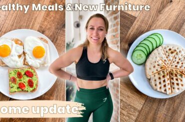 VLOG | New Furniture & Healthy Meals Inspo