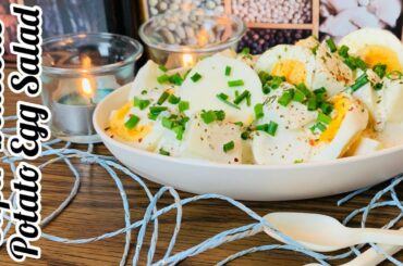 Potato Egg Salad Recipe || Easy & Quick Healthy salad Recipe in Urdu & Hindi