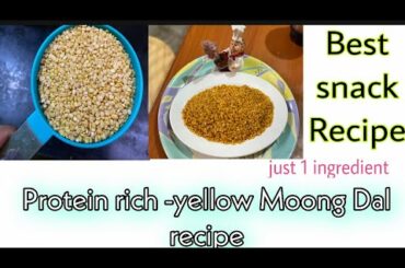 Moong dal crunchy snack  recipe in Tamil . Healthy Guilt free recipe ! *Halidrams Moong dal*