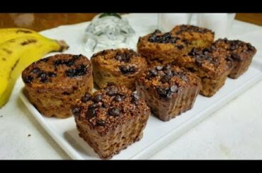 Healthy Banana Oatmeal Muffin Cup | No Sugar, No Flour | Weight Loss Recipe | Ritu - The Foodhunter