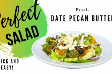 AWESOME DATE PECAN SALAD | Perfect HEALTHY Lunch | Easy to Make and Delicious!