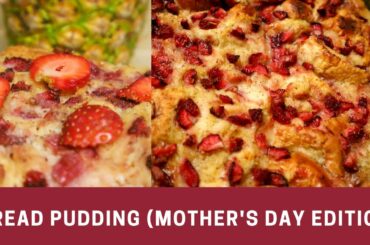 Healthy Dessert| Bread Pudding (Coconut Pineapple)| Vegan