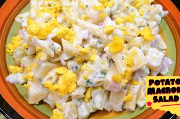 Potato Marconi Salad - Healthy Salad - Ramzan Special- Iftar Recipe - Too Yummy