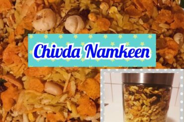 Chivda Namkeen Recipe| Easy Chatpata Tea time Snack ||Healthy Snack.