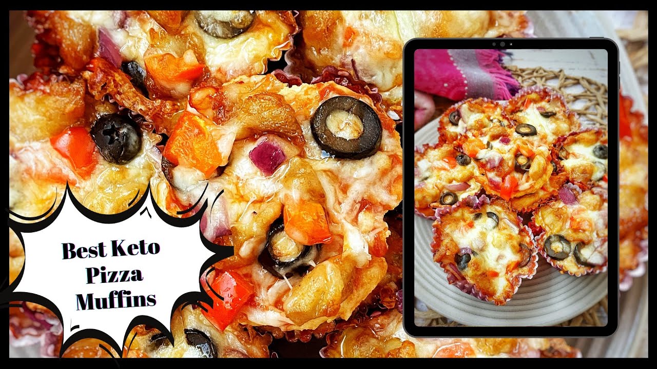 Keto Snack Recipe Ideas | Keto Pizza Muffins Keto Snack Recipe Ideas | Keto Pizza Muffins