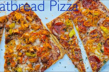 How To Make Flatbread Pizza|Low Carb Pizza|Easy, Healthy Dinner Idea|WWrecipes|WWblueplan