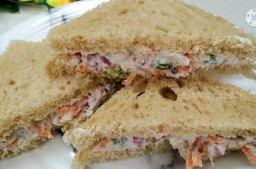 Healthy sandwich recipe// veg hung curd sandwich// breakfast recipe